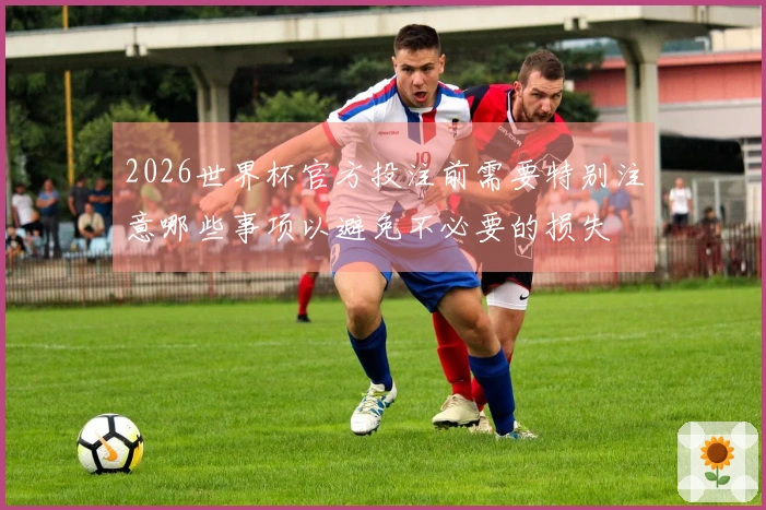 2026世界杯官方投注前需要特别注意哪些事项以避免不必要的损失